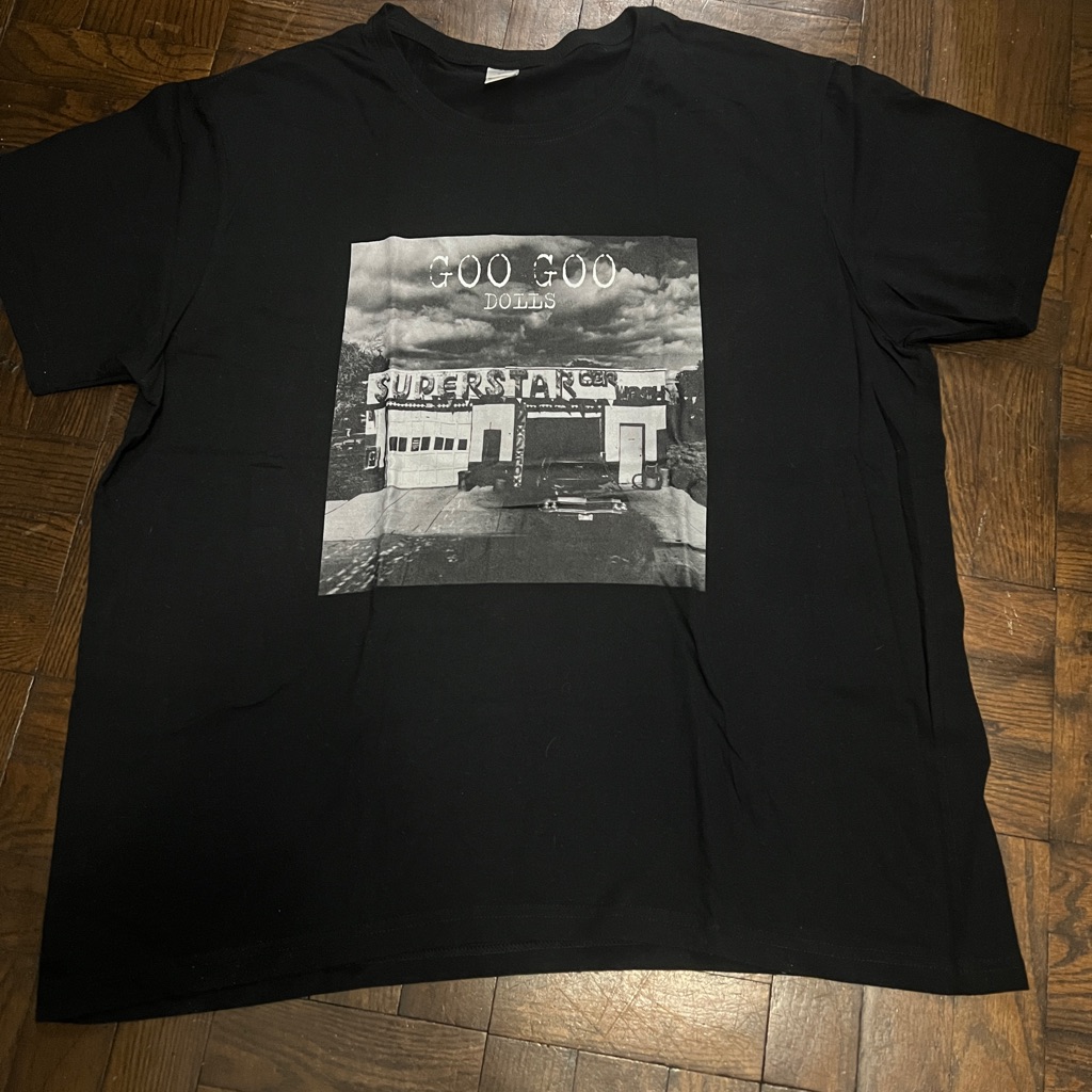 Goo Goo Dolls Mens Black Tshirt Sz 2xl Goo Goo Dolls Mens Black Tshirt Sz 2xl